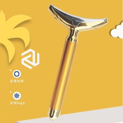 按摩棒黄金棒美颈仪脸部电动美容仪按摩仪美妆工具紧致美颜