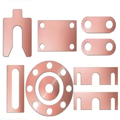 黄铜垫片激光切割金属打标加工不锈钢异型垫片激光切割厚度多规格