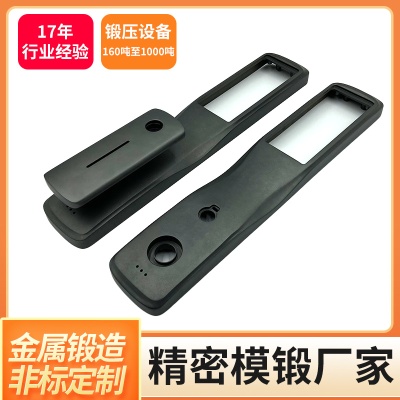 防盗门智能门锁不锈钢面板定制家居卧室厕所房门锁面板锻造加工