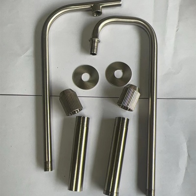 定制弯管落地灯电镀扫沙工艺融蜡灯香薰台灯伸缩管支撑杆弯管加工