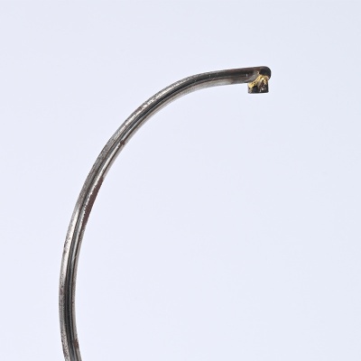 香薰融蜡灯配件定制加工 金属底座弯管灯饰配件支撑杆工厂直供