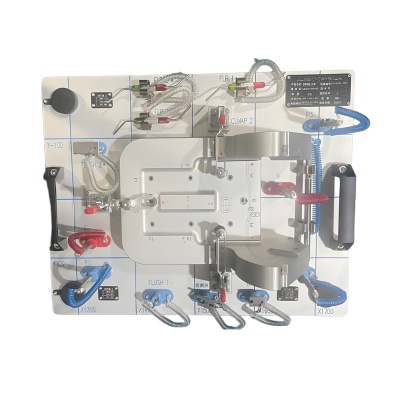 ‌2025新款铰链支架检具 冲压件焊接总成检测工具 钣金件精密检具