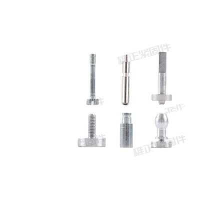 非标定制螺丝不锈钢铁铝铜件异形螺杆螺母自动车床生产加工五金件