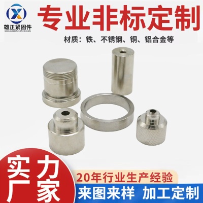 非标定做异形螺丝 铝铜铁件304不锈钢螺母螺柱 数控车床加工定制