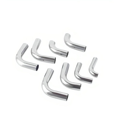 304/316不锈钢弯头不锈钢双边加长单边加长直角90度L型弯头卫生级